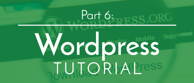 wordpress tutorial