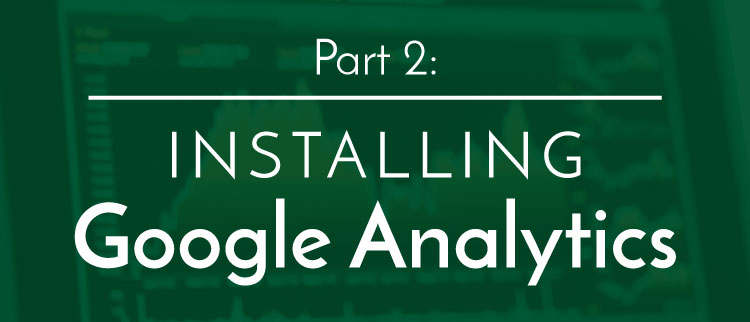 install google analytics