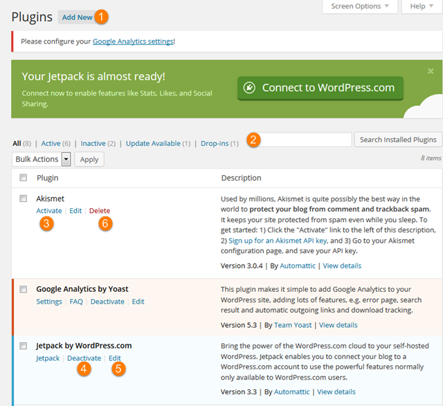 wordpress-dashboard-tutorial-plugins